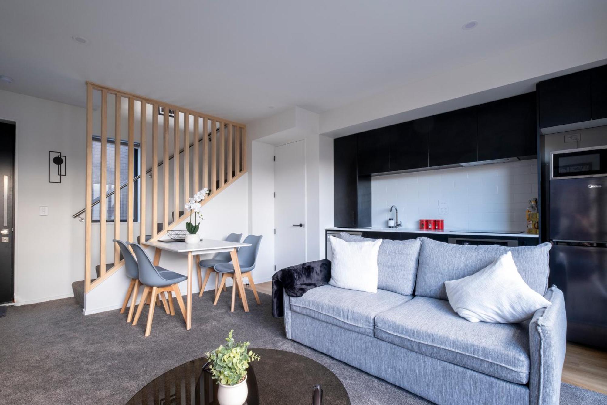 Apartment Luxury 2 Bed Townhome In Cbd Christchurch